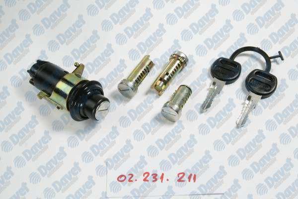 MITA 02231211 Kilit Set 4lu (Fiat Tofas) M131  88 Model